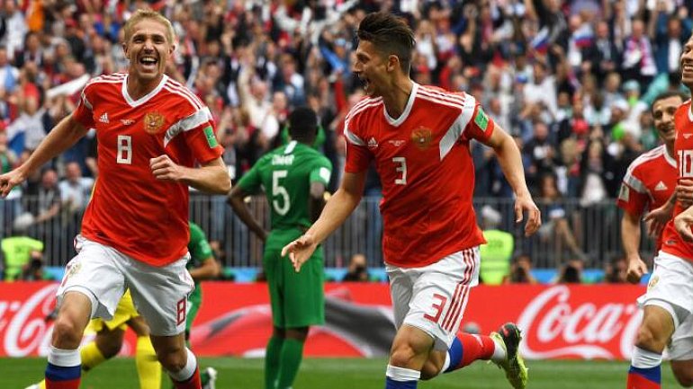 Россия одержала уверенную победу в матче открытия ЧМ-2018 против Саудовской Аравии - фото