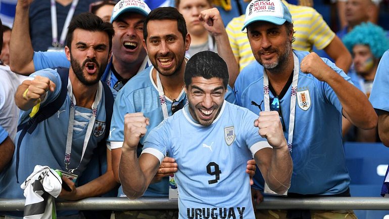 Уругвай лидирует после первого тайма в матче против Саудовской Аравии - фото