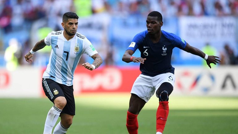 Франция — Аргентина: Гризманн открыл счет в матче, реализовав пенальти - фото