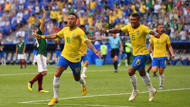 Сборная Бразилии пробилась в четвертьфинал чемпионата мира - фото