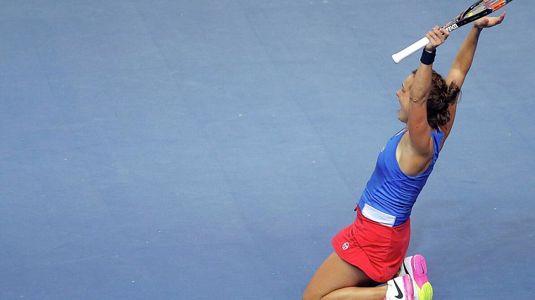 Главачкова и Стрыцова одержали победу на турнире WTA в Нью-Хэйвене в парном разряде - фото