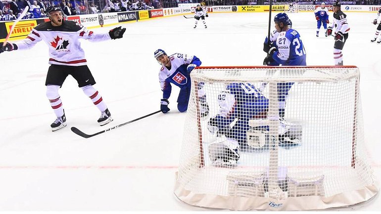 Канада обыграла Словакию благодаря голу за секунду до финальной сирены - фото