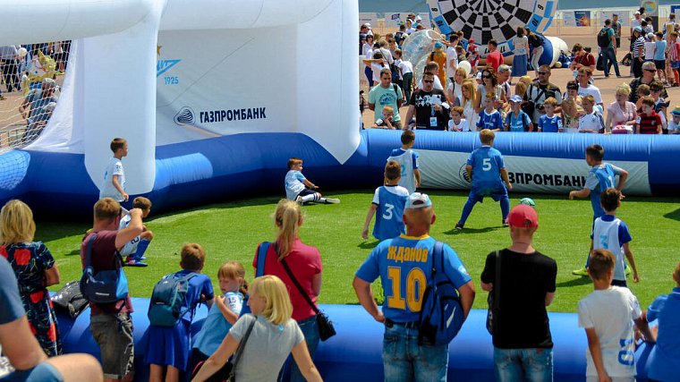 Большой фестиваль футбола: «Зенит» и Газпромбанк подарили праздник семи городам России - фото