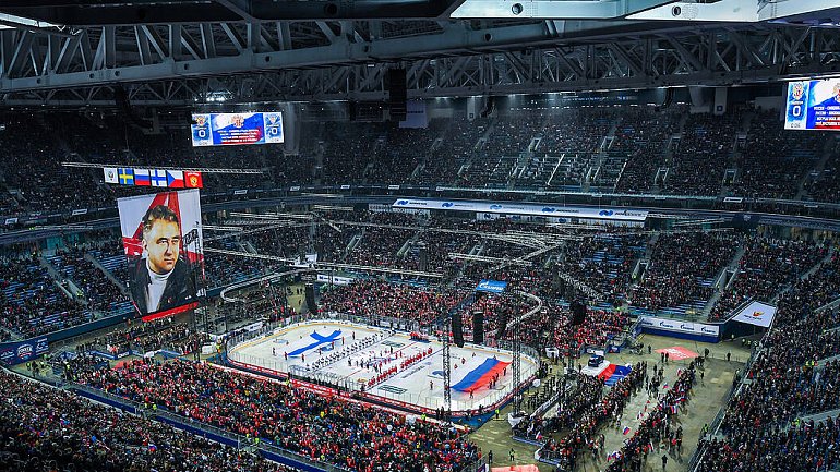 «Газпром Арена» примет еще два хоккейных матча - фото