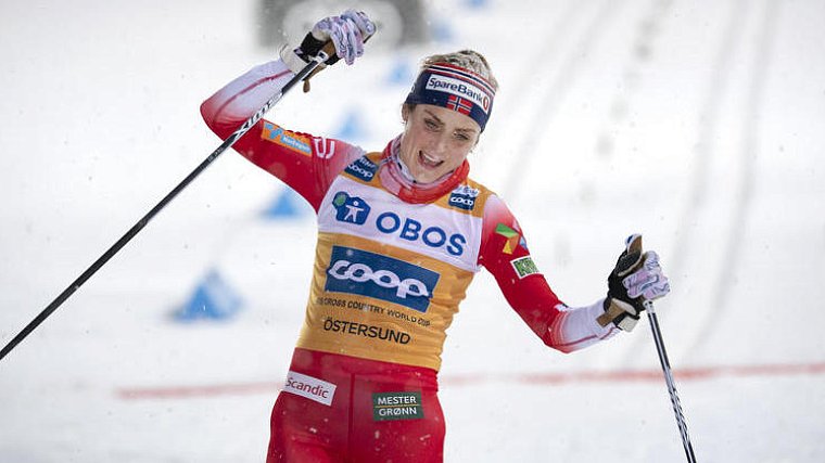 Йохауг выиграла гонку преследования в Норвегии и весь «Ски Тур», россиянки не попали в топ-20 - фото