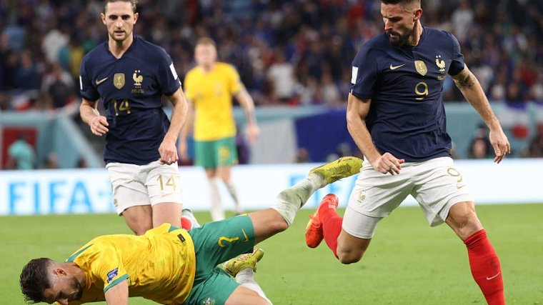 Франция разгромила Австралию в матче 1-го тура чемпионата мира - фото