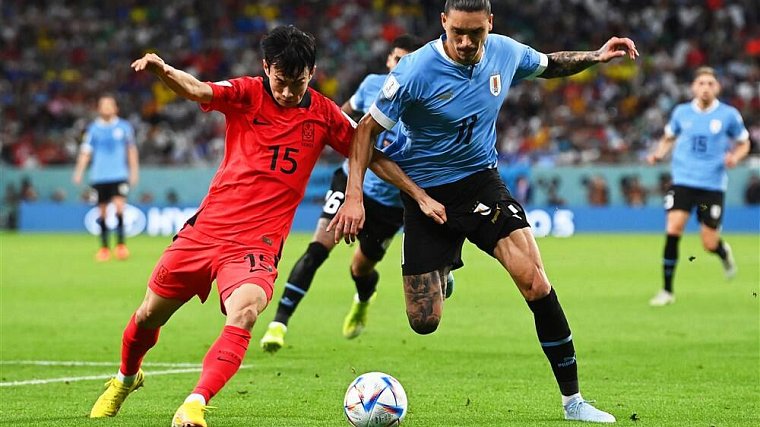 Уругвай сыграл нулевую ничью с Южной Кореей  - фото