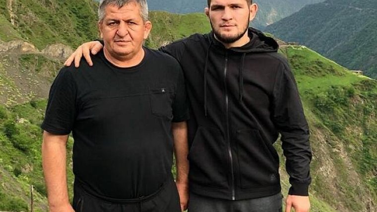 Отец Хабиба намекнул, что бой сына с Фергюсоном может пройти в России - фото