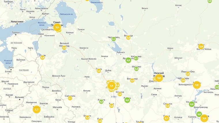 Яндекс создал «индекс самоизоляции»: Петербург и Москва проигрывают Крыму - фото