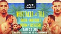 UFC Fight Island 3: претендентский бой Уиттакера, дебют Густафссона в тяжелом весе и трилогия Руа-Ногейра - фото