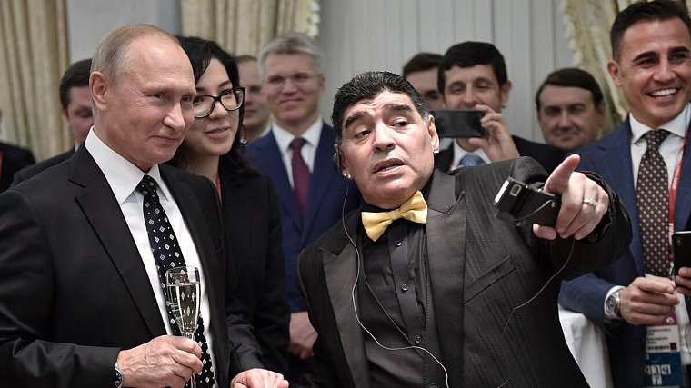 Комментатор Орлов рассказал о встрече Марадоны с Путиным - фото