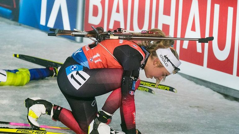 Биатлонистка обвинила «норвежского Губерниева» в том, что она не попала на подиум - фото