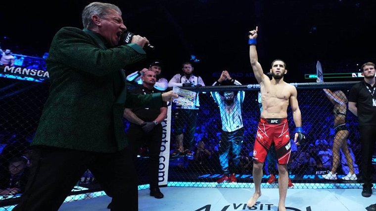 Махачев отреагировал на поражение Тейшейры от Хилла на турнире UFC 283 - фото