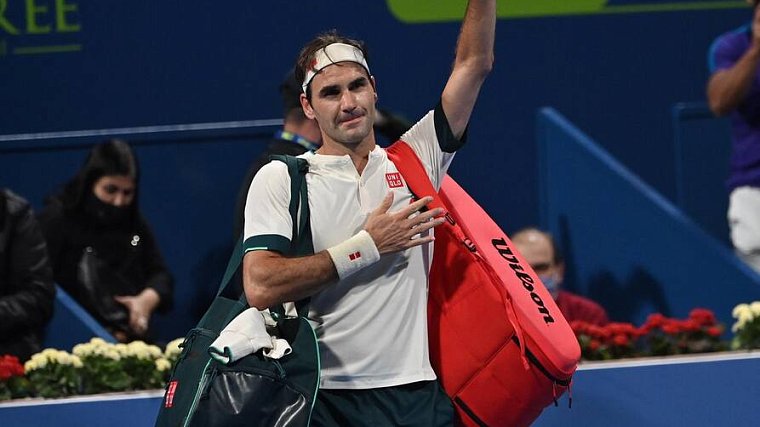 Федерер снялся с турнира ATP в Дубае, проведя два матча после годового перерыва - фото