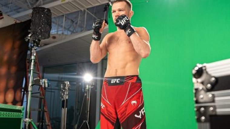 Петр Ян и Мераб Двалишвили провели фотосессию перед боем на UFC  - фото