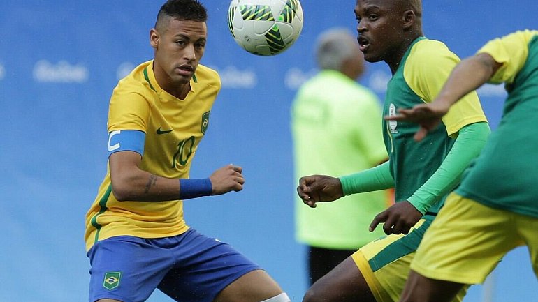 Неймар не помог олимпийской сборной Бразилии одержать победу над ЮАР - фото