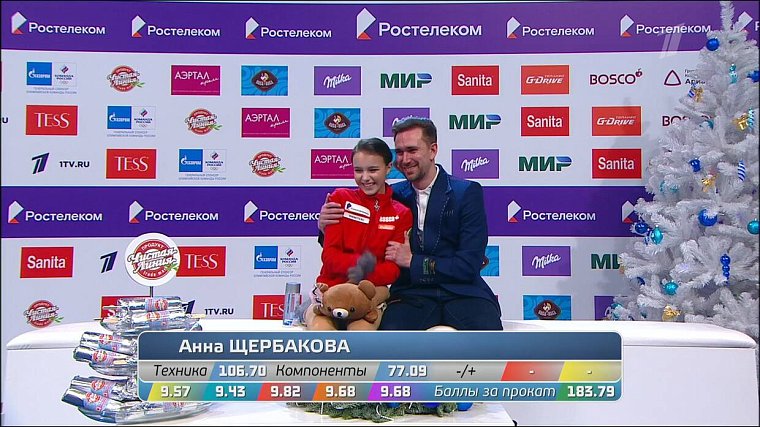 Щербакова стала трехкратной чемпионкой России - фото