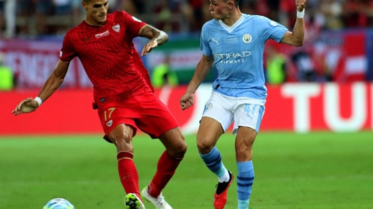 «Манчестер Сити» обыграл «Севилью» в матче за Суперкубок УЕФА - фото