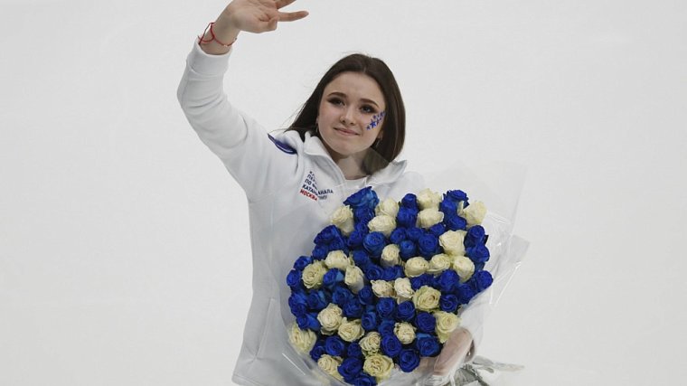 Валиева выиграла золотую медаль на Гран-при России в Москве - фото