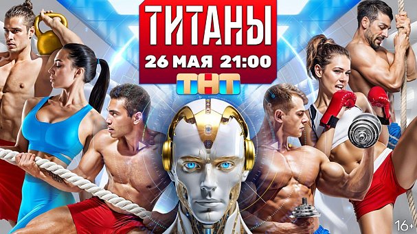 Далалоян, Павлюченко и Сычев сразятся с ИИ в экстремальном реалити-шоу ТНТ «Титаны» - фото