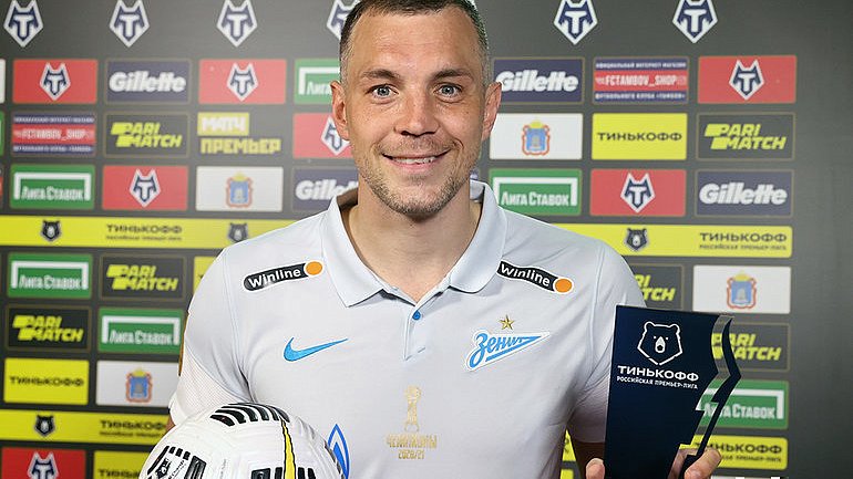 Артем Дзюба стал третьим игроком по результативным действиям в истории «Зенита» - фото